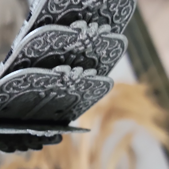 AWESOME Western Leather and Metal detail belt - Picture 9 of 16